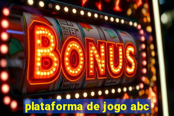 plataforma de jogo abc